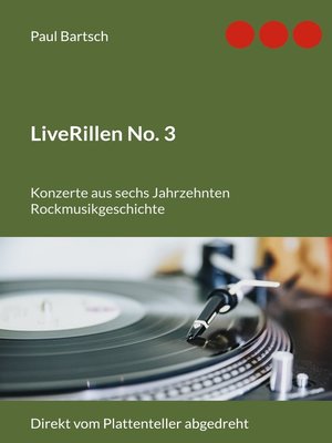 cover image of LiveRillen No. 3